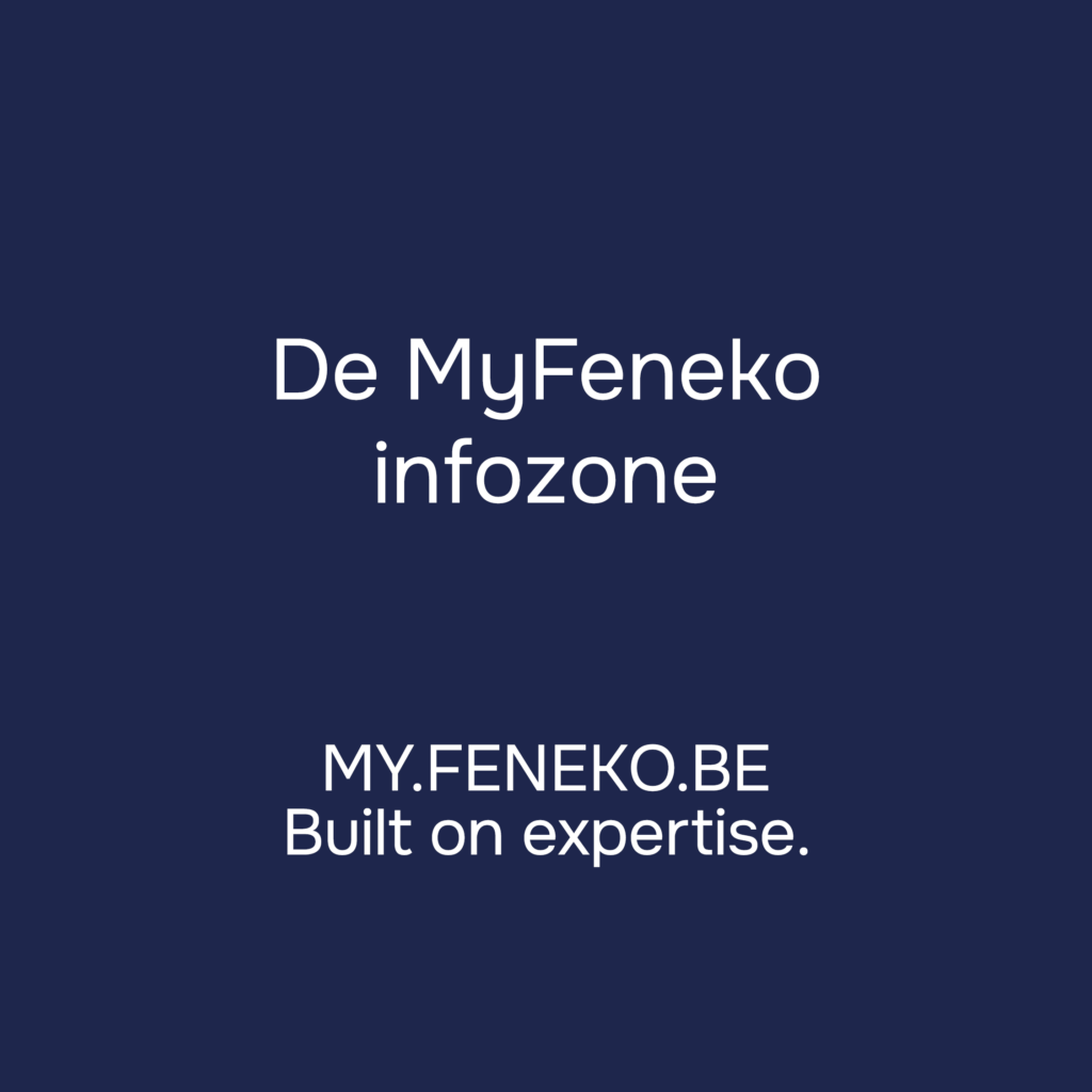 MyFeneko tip 4: jouw technische infozone