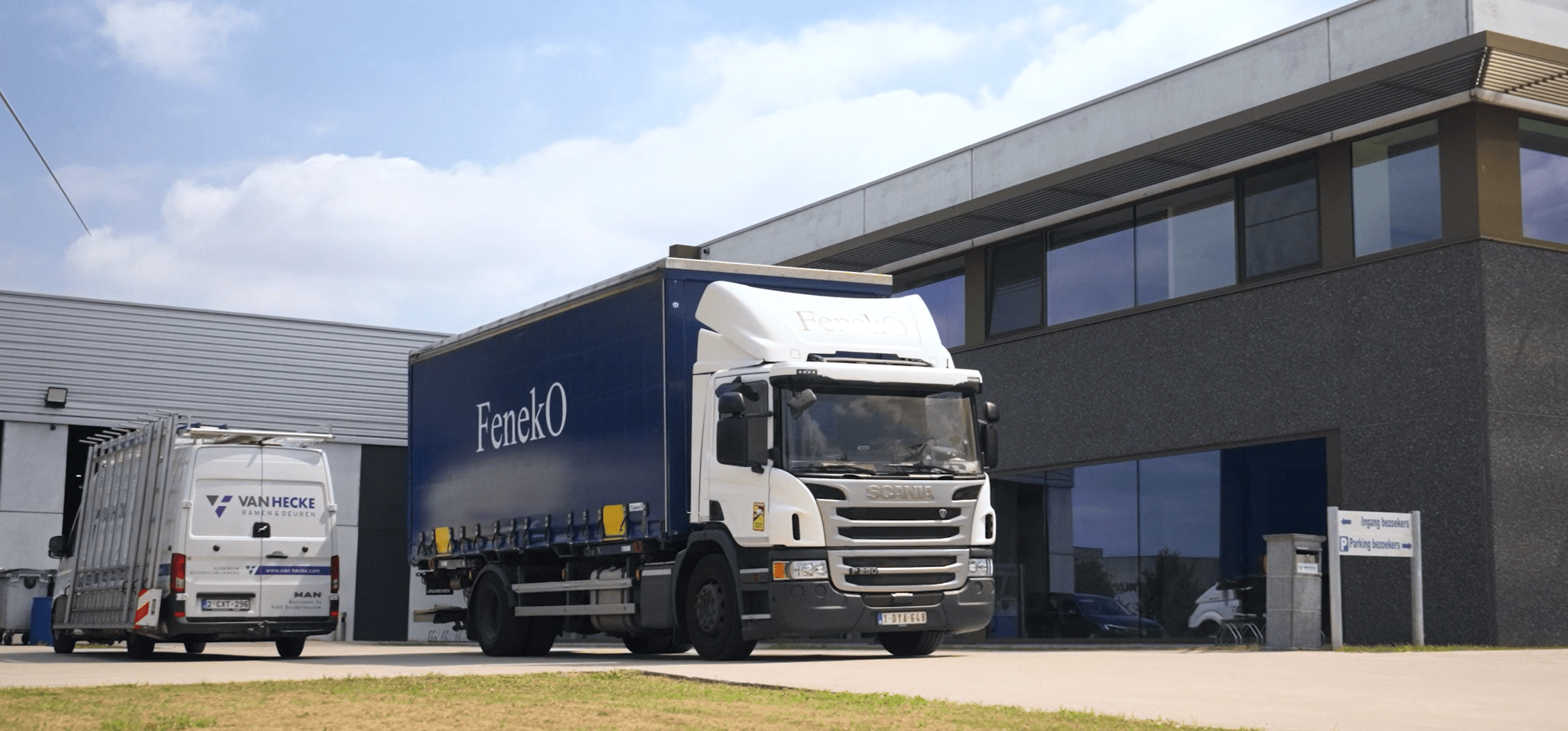 FenekO vrachtwagen en bestelwagen Van Hecke